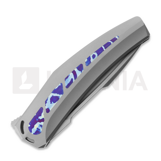 Складний ніж Reate Large Krypton, Bead Blast Ti/Timascus