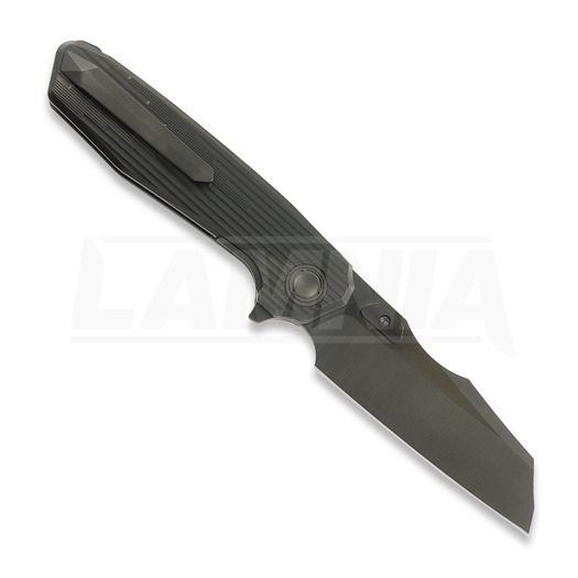 Coltello pieghevole Reate Mantis, Patterned Black DLC Ti, Satin DLC