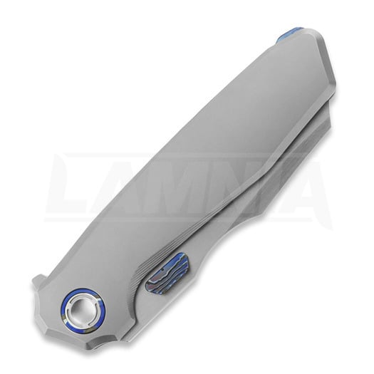 Zav&iacute;rac&iacute; nůž Reate Mantis, Smooth Bead Blast Ti & Zircuti, Hand Rubbed