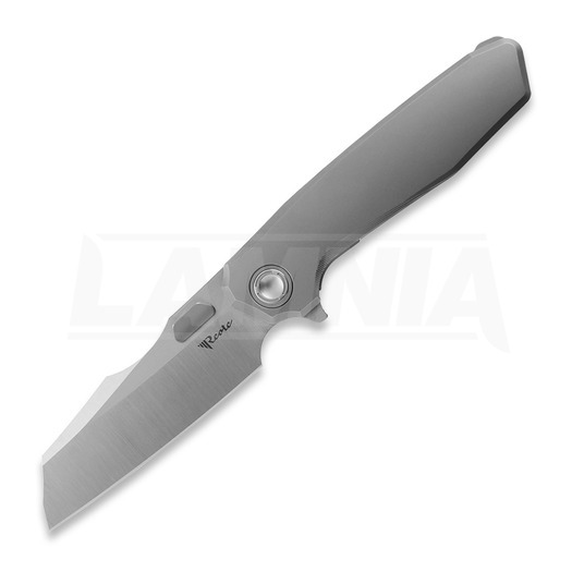 Reate Mantis 접이식 나이프, Smooth Bead Blasted Ti, Satin