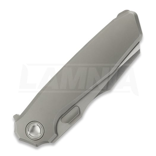 Reate Mantis sulankstomas peilis, Smooth Bead Blasted Ti, Satin