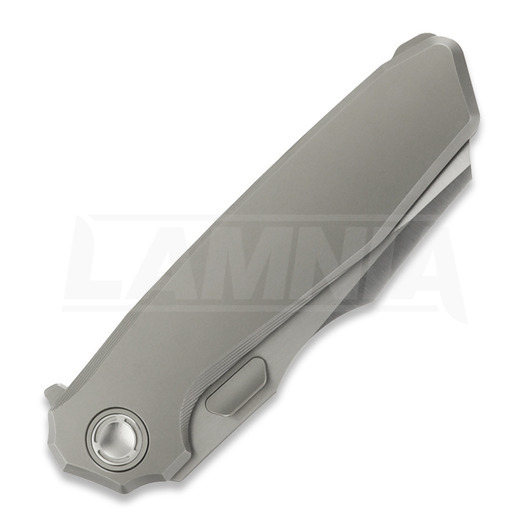 Coltello pieghevole Reate Mantis, Smooth Bead Blasted Ti, Satin