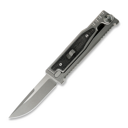 Reate Mini EXO Drop Point, black micarta