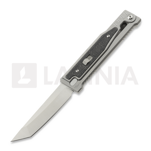 Reate OG EXO Elmax Tanto nož, Black Micarta