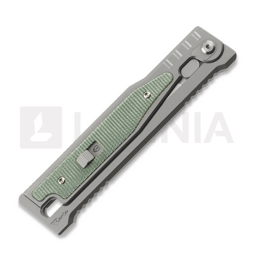 Coltello Reate OG EXO Elmax Tanto, OD Green Micarta