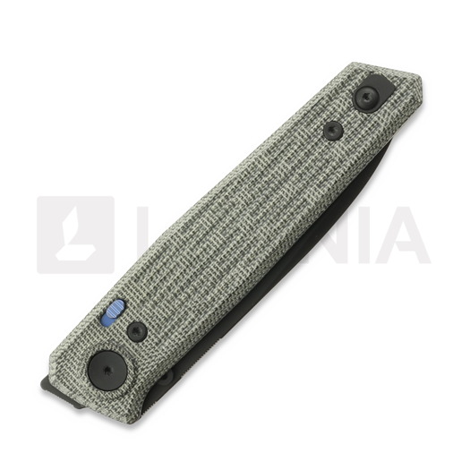 Reate PL-6 sulankstomas peilis, Black Micarta, Black PVD
