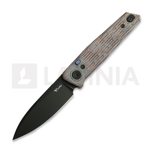 Складной нож Reate PL-6, Red/Black Micarta, Black PVD
