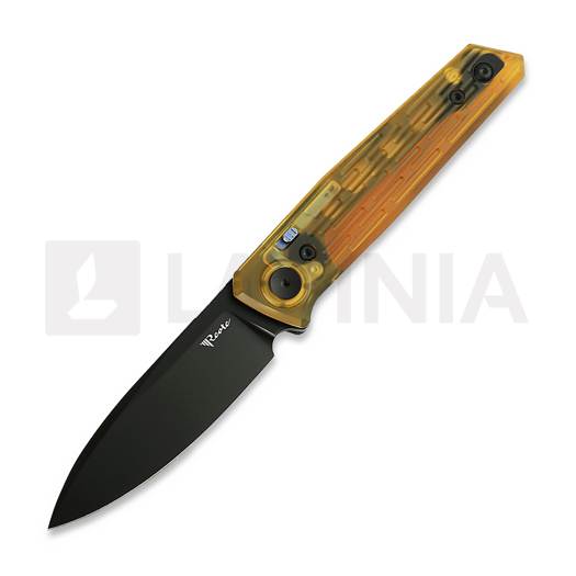 Navalha Reate PL-6, Ultem, Black PVD