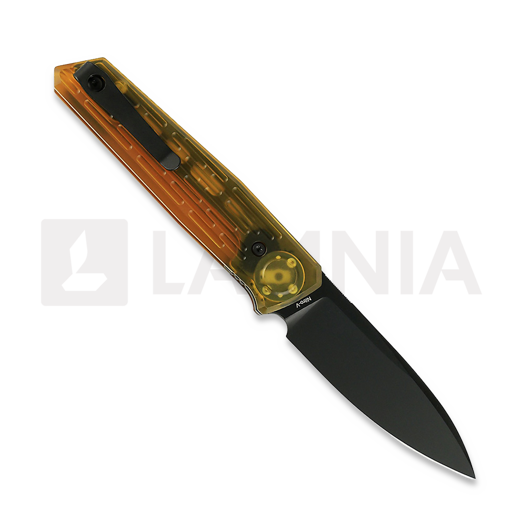 Reate PL-6 kääntöveitsi, Ultem, Black PVD