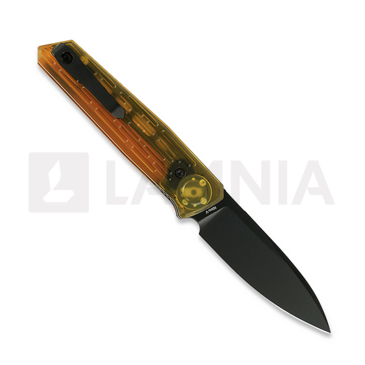 Reate PL-6 sulankstomas peilis, Ultem, Black PVD