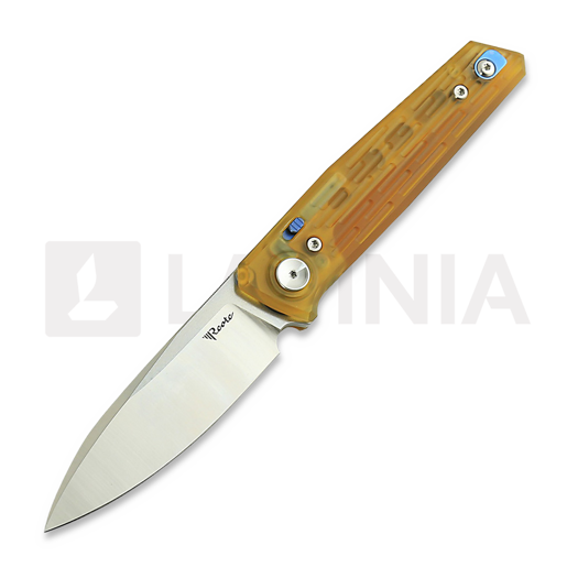 Reate PL-6 접이식 나이프, Ultem, Satin