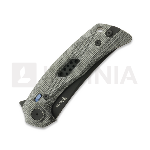 Reate PL-7 kääntöveitsi, Black Micarta, Black PVD