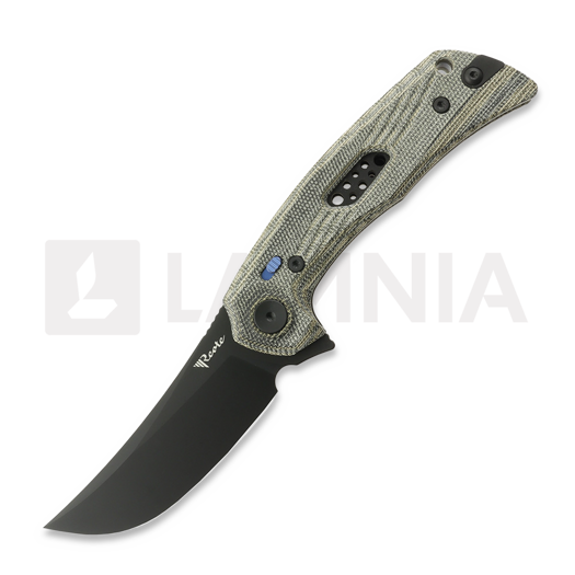 Складной нож Reate PL-7, Green/Black Micarta, Black PVD