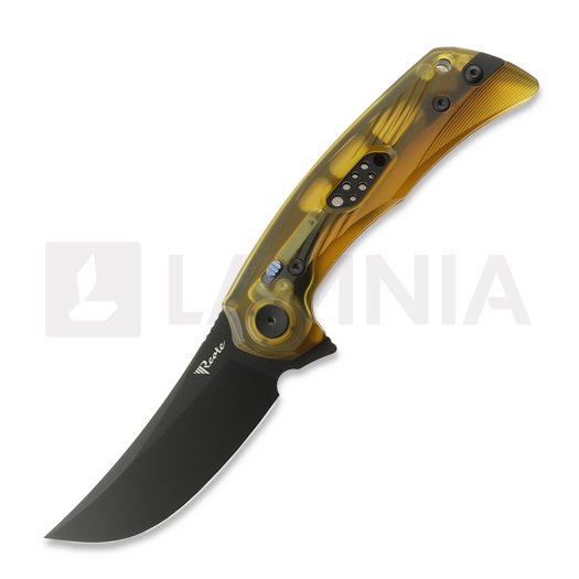 Reate PL-7 fällkniv, Ultem, Black PVD