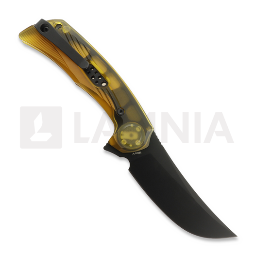 Zavírací nůž Reate PL-7, Ultem, Black PVD