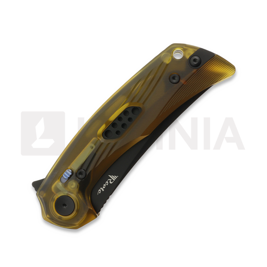 Reate PL-7 kääntöveitsi, Ultem, Black PVD