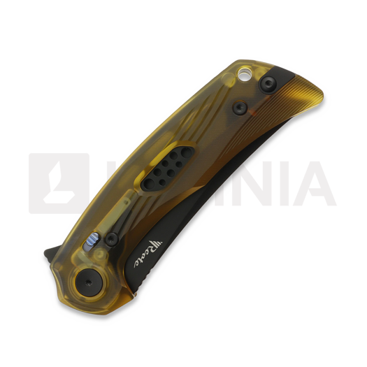 Reate PL-7 sulankstomas peilis, Ultem, Black PVD