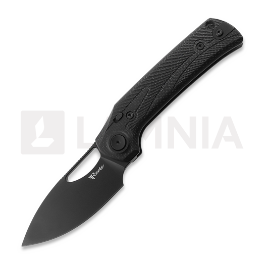 Reate PL-XE fällkniv, Black Micarta, PVD