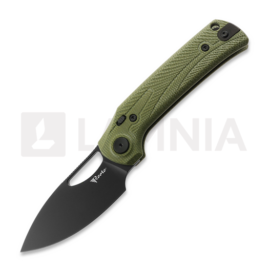 Navaja Reate PL-XE, Green Micarta, PVD