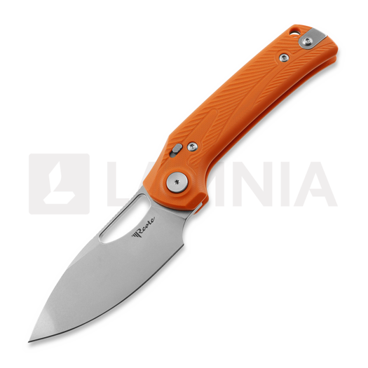 Navaja Reate PL-XE, Orange G-10, Stonewashed