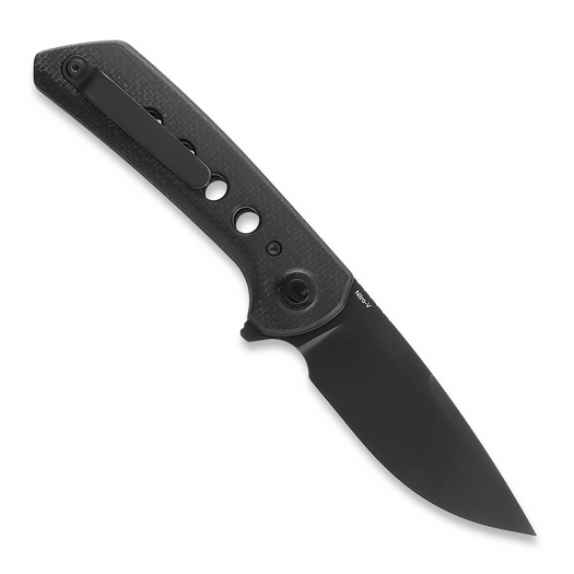 Reate PL-XF Black Micarta/G-10 kääntöveitsi, PVD