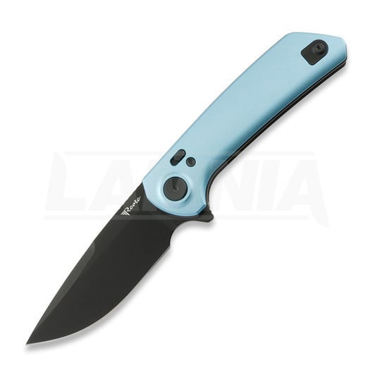 Сгъваем нож Reate PL-XF Blue Aluminum, Black PVD
