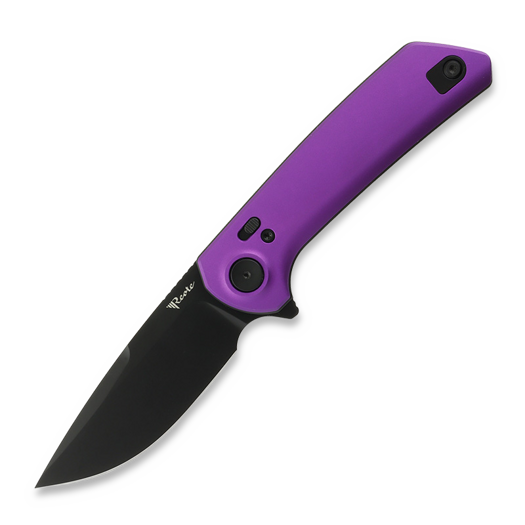 Reate PL-XF Purple Aluminum 접이식 나이프, PVD