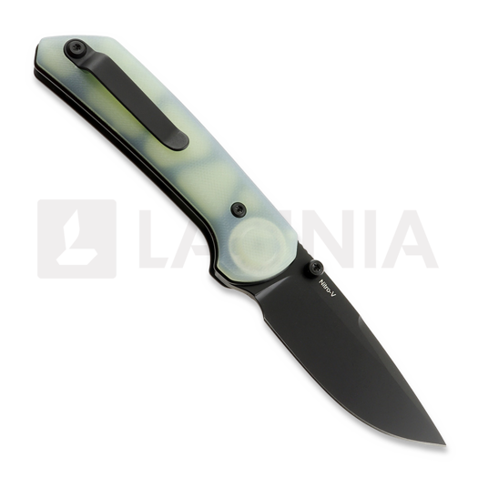 Couteau pliant Reate PL-XT, Jade G-10, PVD