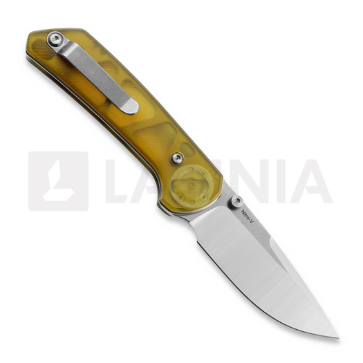 Reate PL-XT kääntöveitsi, Ultem, Stonewashed