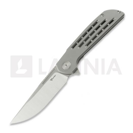Складной нож Reate Remedy, Bead Blast Titanium, Satin