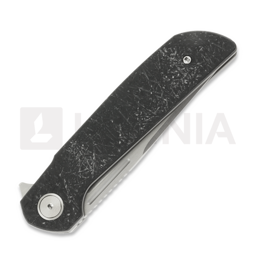 Reate Remedy összecsukható kés, Black Glass FatCarbon, Satin