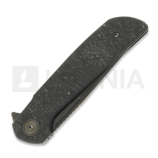 Reate Remedy összecsukható kés, Black Glass FatCarbon, Satin DLC