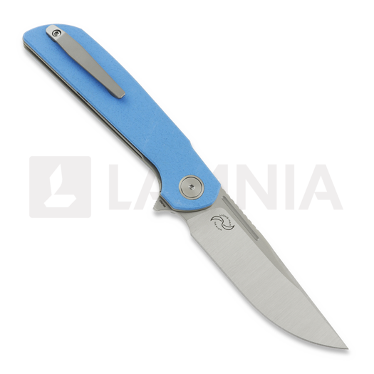 Складной нож Reate Remedy, Blue Glass FatCarbon, Satin