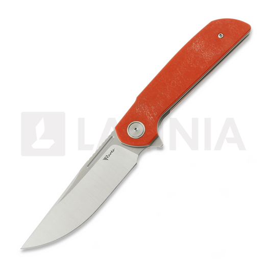 Reate Remedy Taschenmesser, Red Glass FatCarbon, Satin