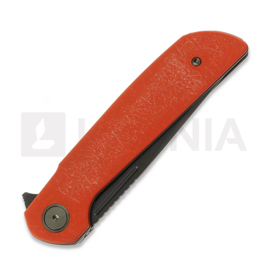 Reate Remedy összecsukható kés, Red Glass FatCarbon, Satin DLC