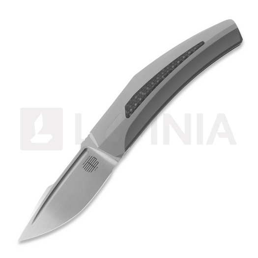 Reate Small Krypton fällkniv, Bead Blast Ti/Carbon Fiber