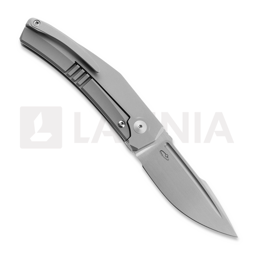 Сгъваем нож Reate Small Krypton, Bead Blast Ti/Timascus