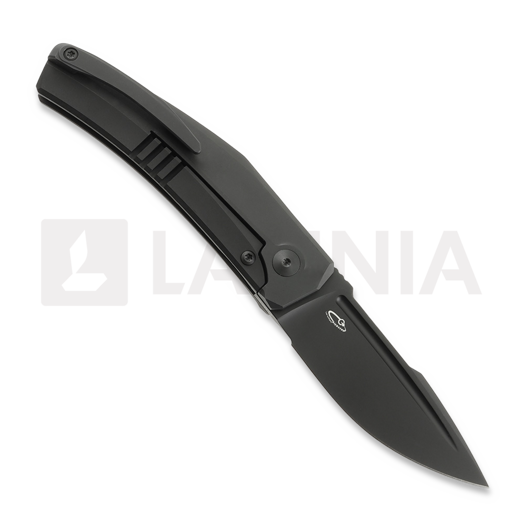 Reate Small Krypton &ouml;sszecsukhat&oacute; k&eacute;s, Black Ti/Lava Flow CF, Black PVD