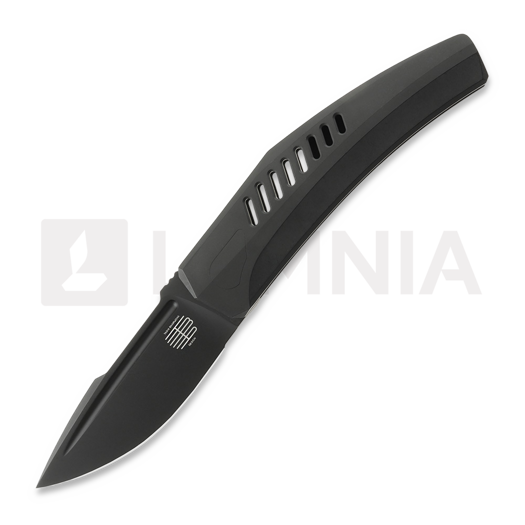 Coltello pieghevole Reate Small Krypton, Black Titanium, Black PVD