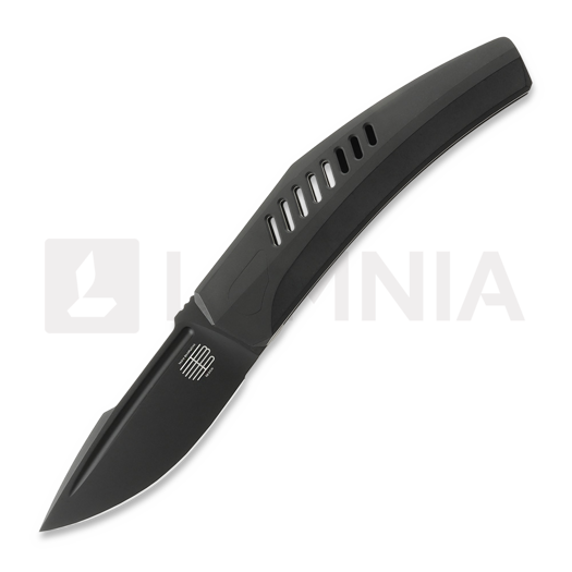 Reate Small Krypton Taschenmesser, Black Titanium, Black PVD