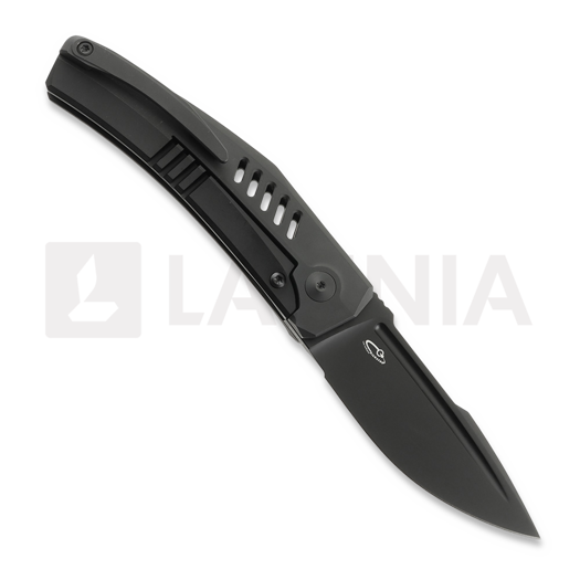 Reate Small Krypton sulankstomas peilis, Black Titanium, Black PVD