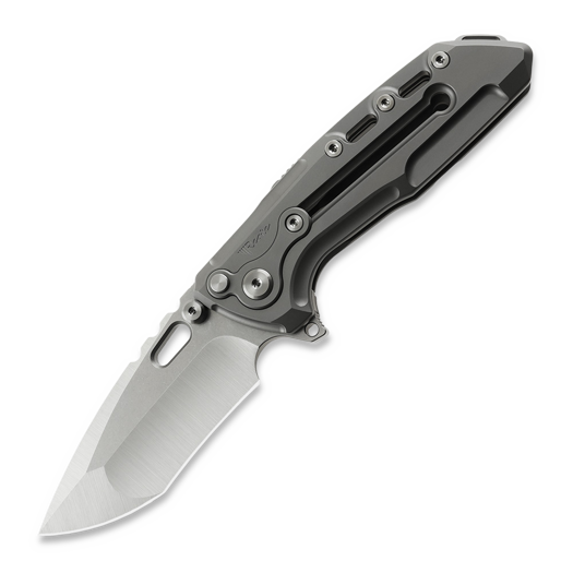Navaja Reate T1000-V2 Titanium, Stonewash/Satin