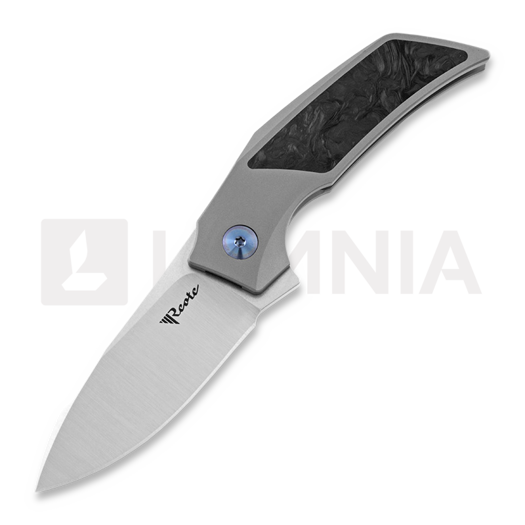 Складной нож Reate T2500 by Tashi Bharucha, marbled carbon fiber