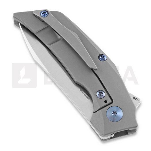 Reate T2500 by Tashi Bharucha kääntöveitsi, marbled carbon fiber