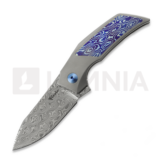 Складний ніж Reate T2500 Damasteel, Titanium & Mokuti