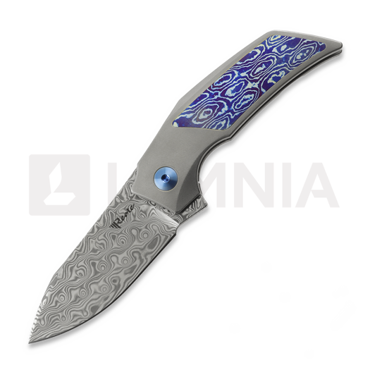 Saliekams nazis Reate T2500 Damasteel, Titanium & Mokuti