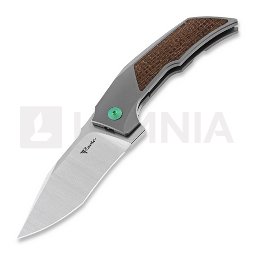 Reate T3000 折叠刀, green screws