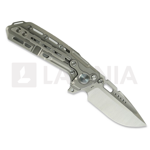Nóż składany Reate Terminator TX228, Bead Blasted Titanium, Satin
