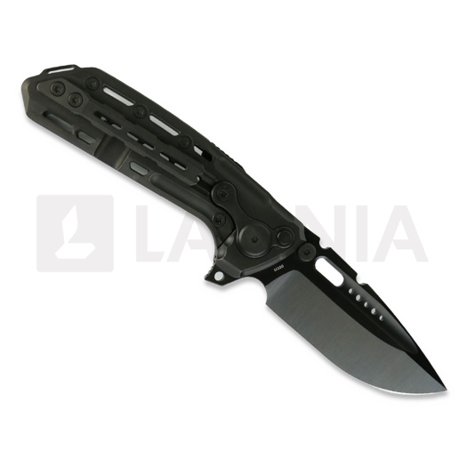 Reate Terminator TX228 k&auml;&auml;nt&ouml;veitsi, Full Black Titanium, DLC