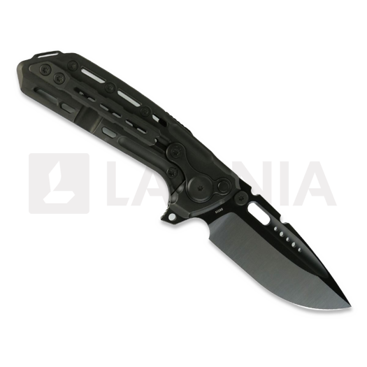 Складний ніж Reate Terminator TX228, Full Black Titanium, DLC